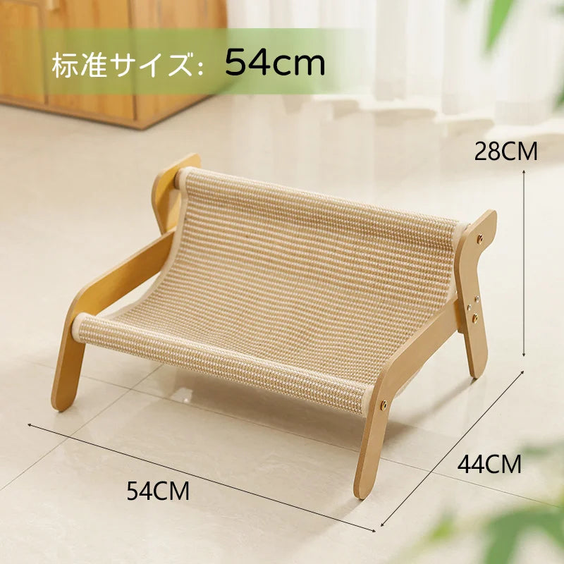 Mata do drapania z sizalu, leżak dla kota.