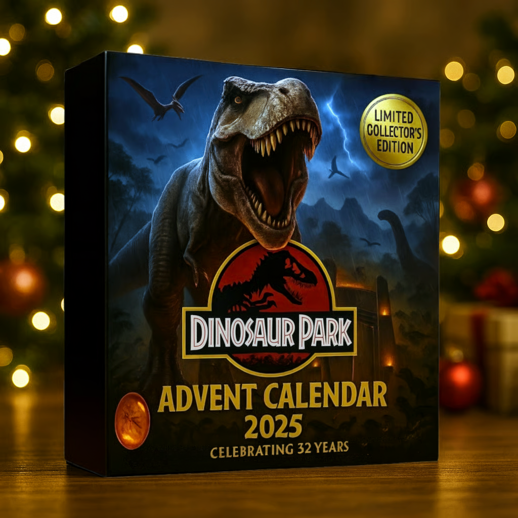 🦖Dinozaurų parko 32-ųjų metinių Advento kalendorius – 2025 m.-LT