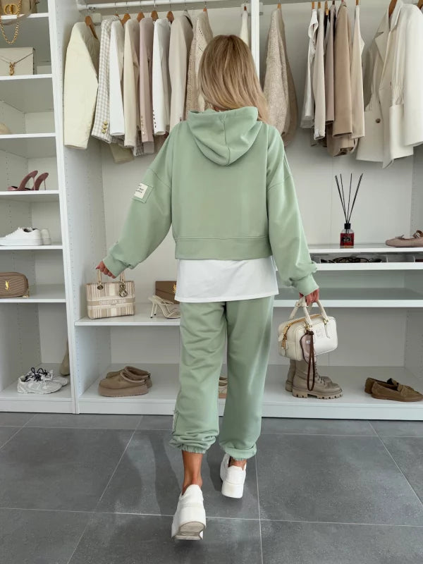 Bawełniany wygodny dwuczęściowy garnitur