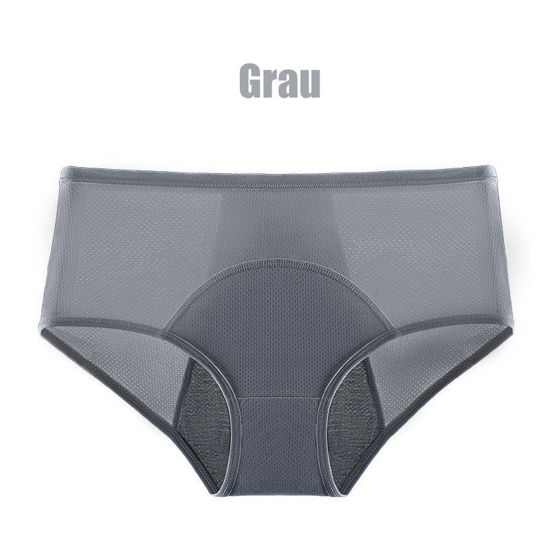 (L-8XL)🌸Kup 2, a 1 dostaniesz gratis🔥Damska bielizna z wysokim stanem i zabezpieczeniem przed przeciekaniem👙