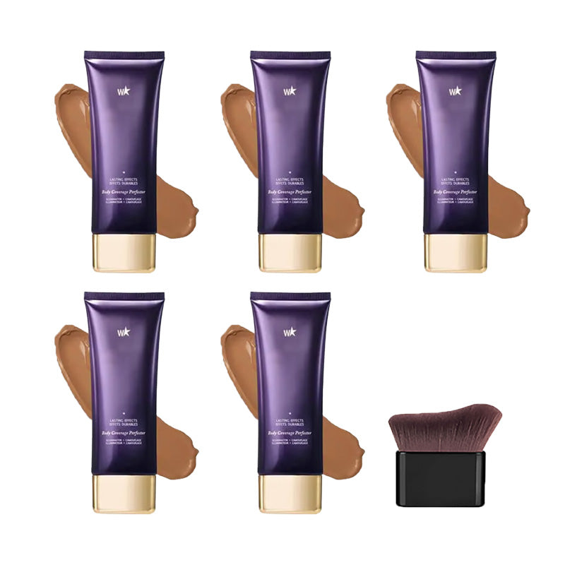 🔥 Ostatni dzień promocji, zdobądź pędzel za darmo! ! 💥 Wodoodporny, lekki podkład o idealnym kryciu