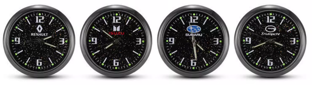 Ζεστές εκπτώσεις ✨50% έκπτωση ✨Φωτεινό ρολόι αυτοκινήτου με χαλαζία-GR
