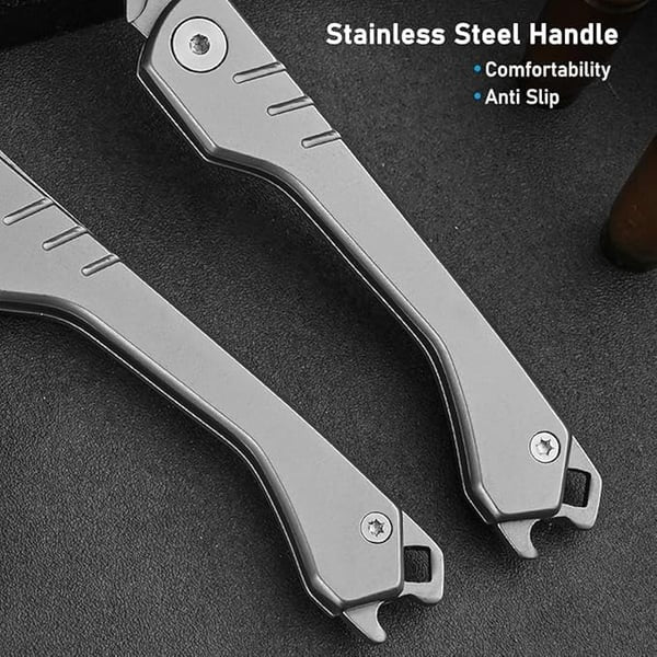 ⏰🏆Sulankstomas universalus peilis su 10 keičiamų ašmenų-LT