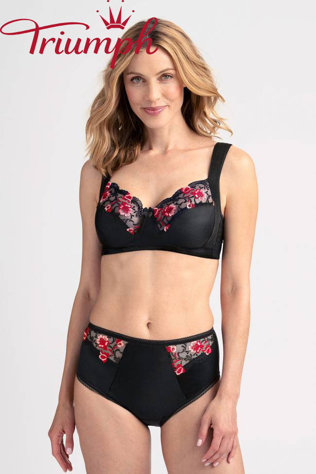 TRIUMPH - 3 SZT. (65A-120H) đ HAFTOWANE BIAĆE BIAĆE UBRANIA âš