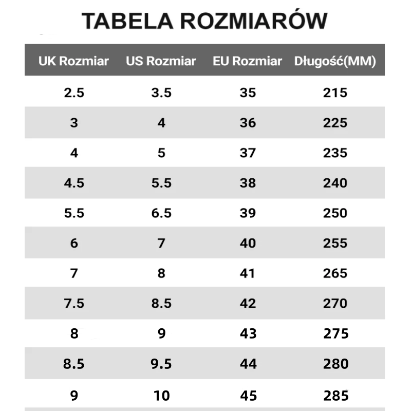 Efektowne i stylowe lekkie buty ortopedyczne
