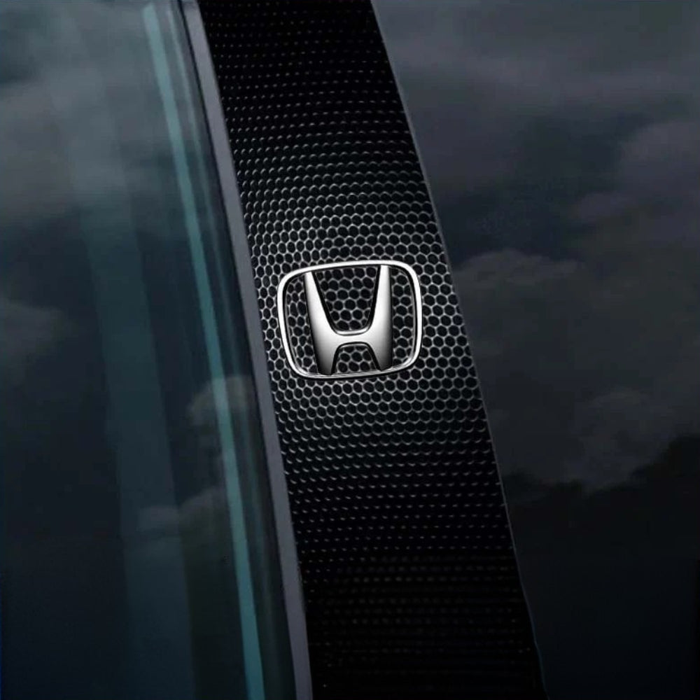 2x Naklejki na szybę samochodową z logo