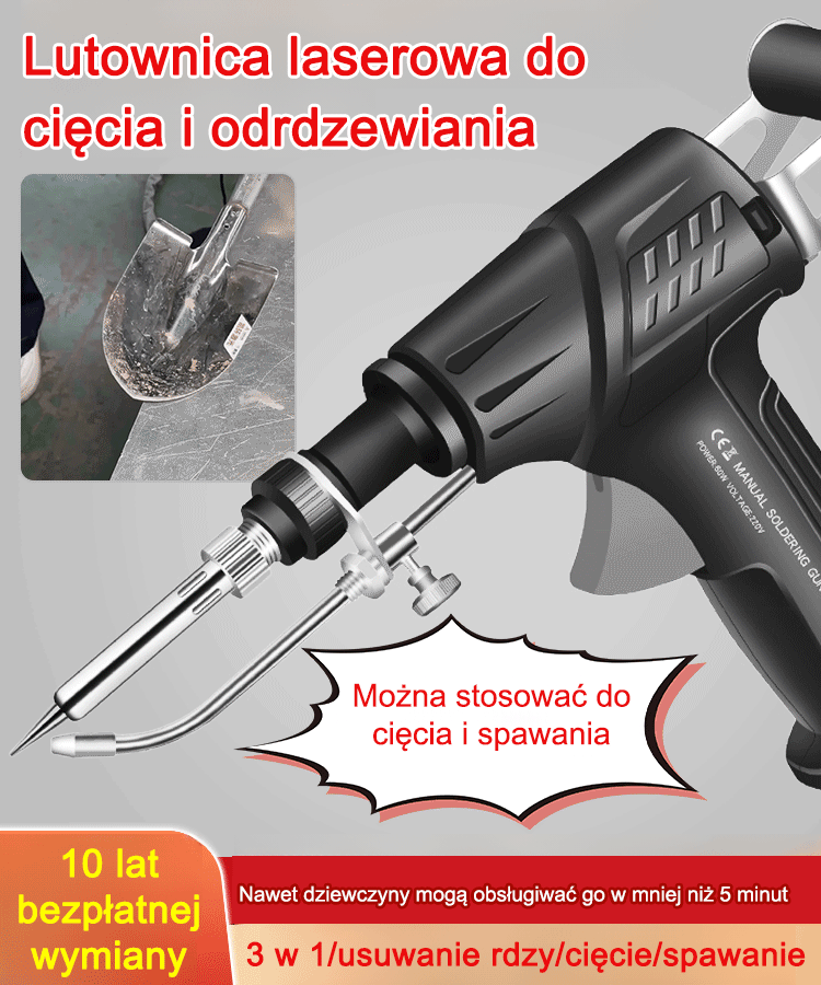 Przemysłowe narzędzia do spawania laserowego z ogrzewaniem wewnętrznym