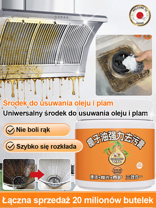 【Bezpieczny naturalny olej】Silny środek czyszczący - łatwo ulega uszkodzeniu