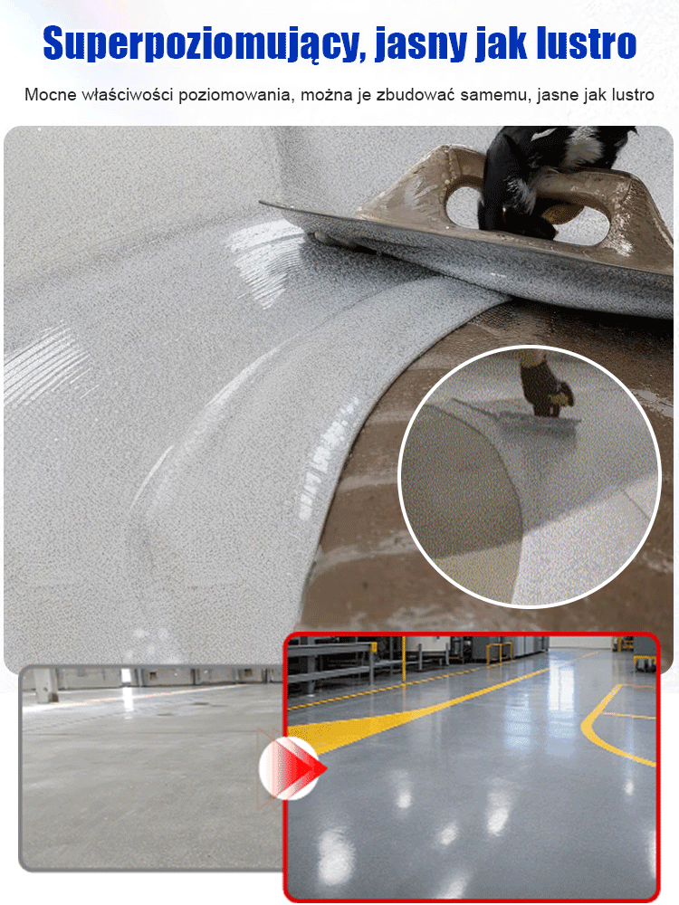 【Darmowy utwardzacz】Farba epoksydowa z kolorowym piaskiem do podłóg imitująca marmur