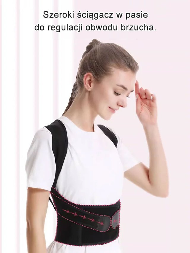 Przyrząd do korekcji postawy i upiększenia pleców