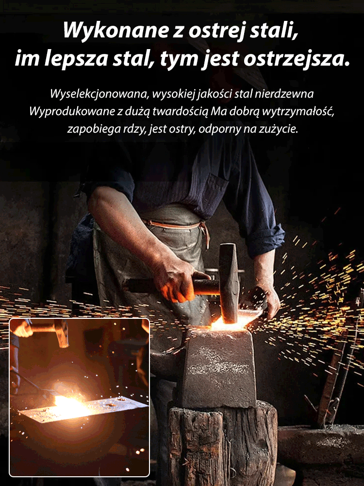 Outdoor mini metalowy nóż składany mechaniczny wykonany w całości ze stali