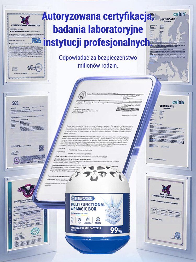 【Pogromca Kurzu】Uniwersalne Magiczne Pudełko Odkurzające