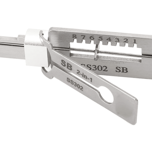 MASTERTM – 2 viename spynų atrakinimo ir raktų dekodavimo įrankis-LT