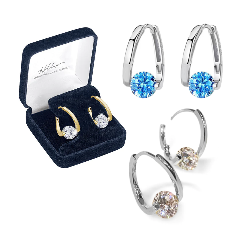 (LAST DAY SALE-60% OFF)❤️Lymphvity MagneTherapy Germanium Earrings