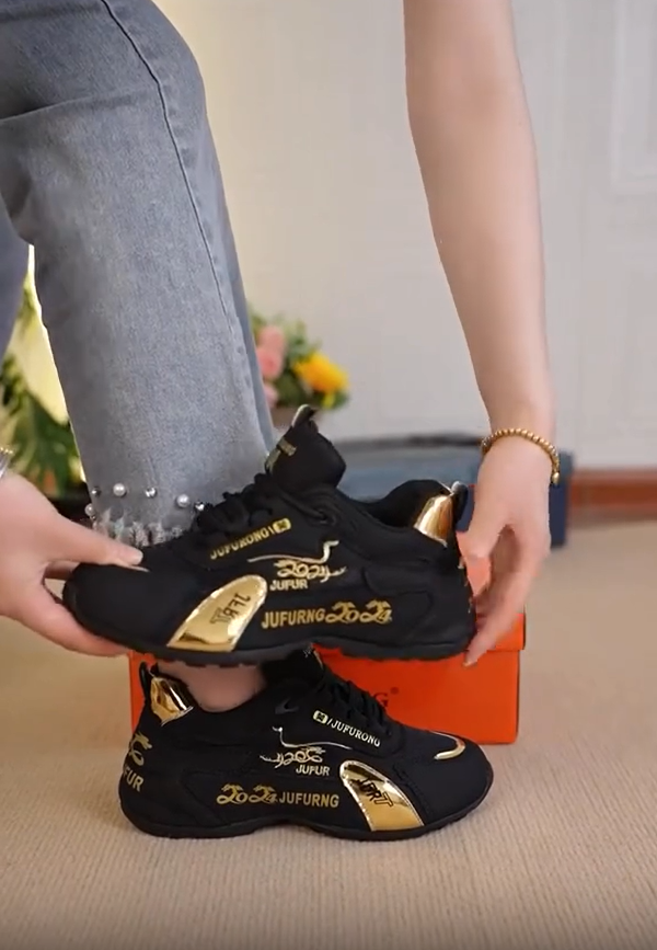 Modne damskie codzienne wygodne buty sportowe zwiększające wzrost