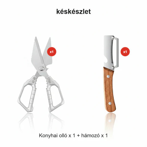 Πολυλειτουργικό ανθεκτικό ψαλίδι κουζίνας-GR