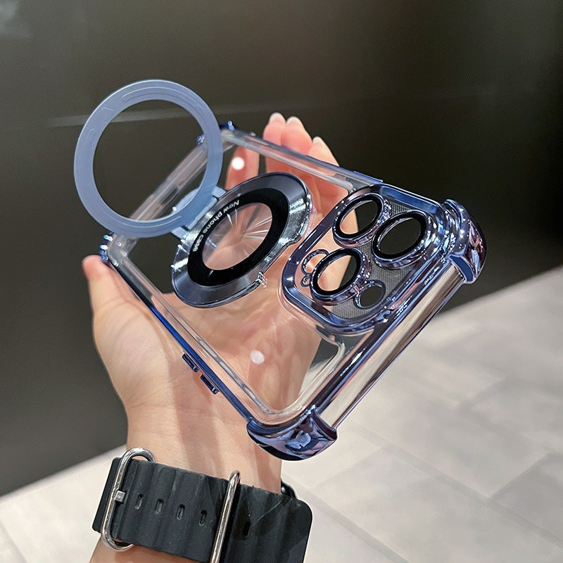 Esésgátló tok mágneses tartóval iPhone-hoz