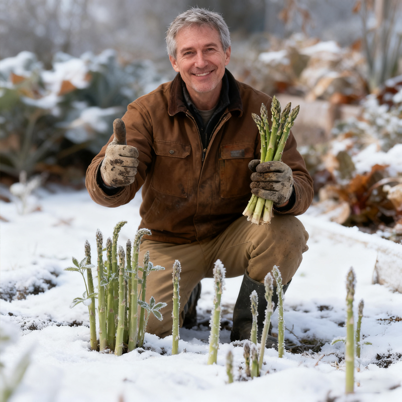 🌱 Termessz saját spárgát magból - friss, ízletes és sokáig eláll 👑