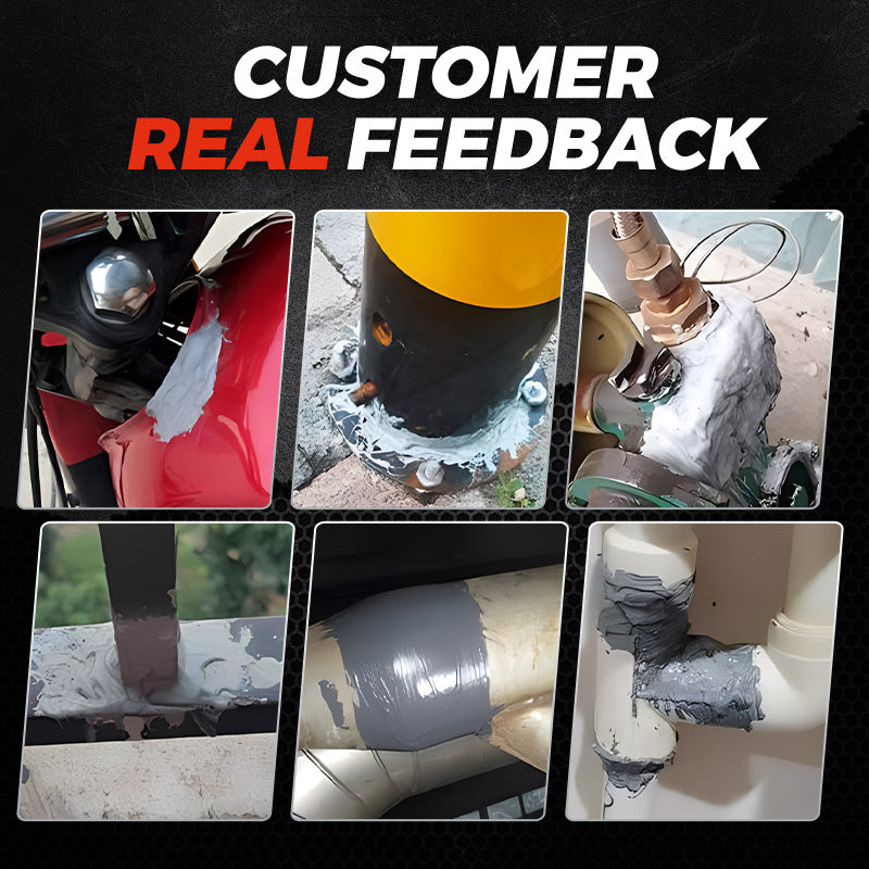 Żaroodporny klej do spawania i naprawy metalu