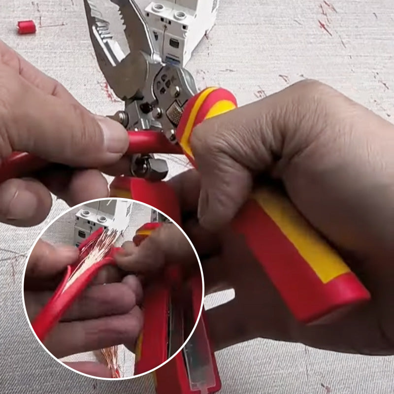 🧰8 w 1 wielofunkcyjny ściągacz do przewodów z pomiarem elektrycznym