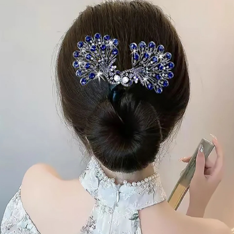 【💞Pirkite 1, gaukite 1 nemokamai】🦚Madingi retro povo plaukų aksesuarai-LT