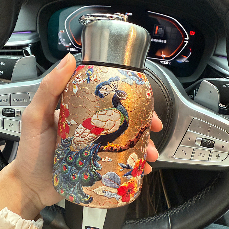 Stylowa i przenośna butelka na wodę z izolacją