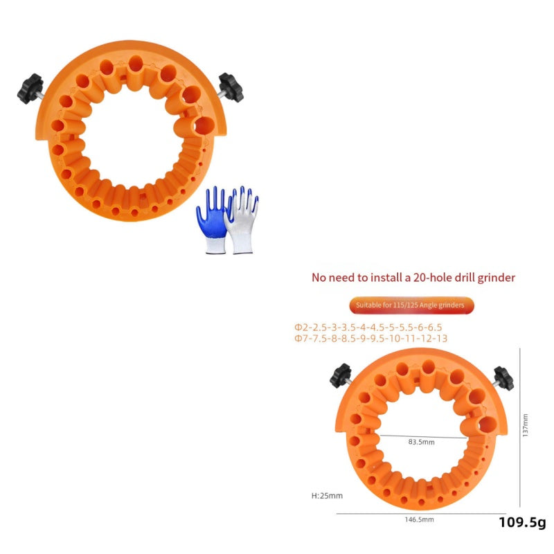 🔥 Wielofunkcyjna ostrzałka do wierteł do szlifierek kątowych