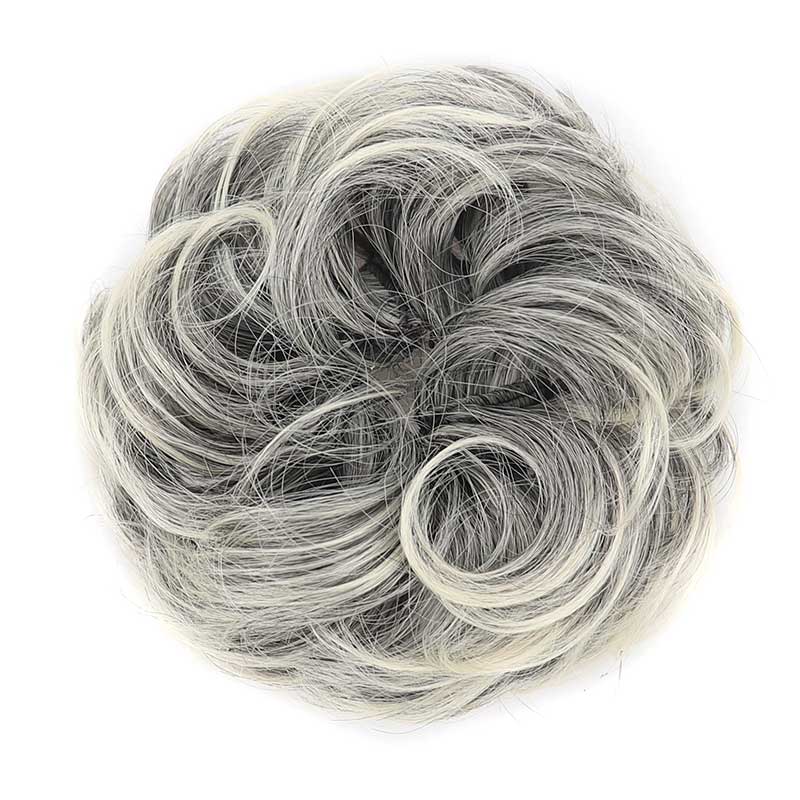 💁♀️ Obfity kok z syntetycznych włosów z regulowaną klamrą