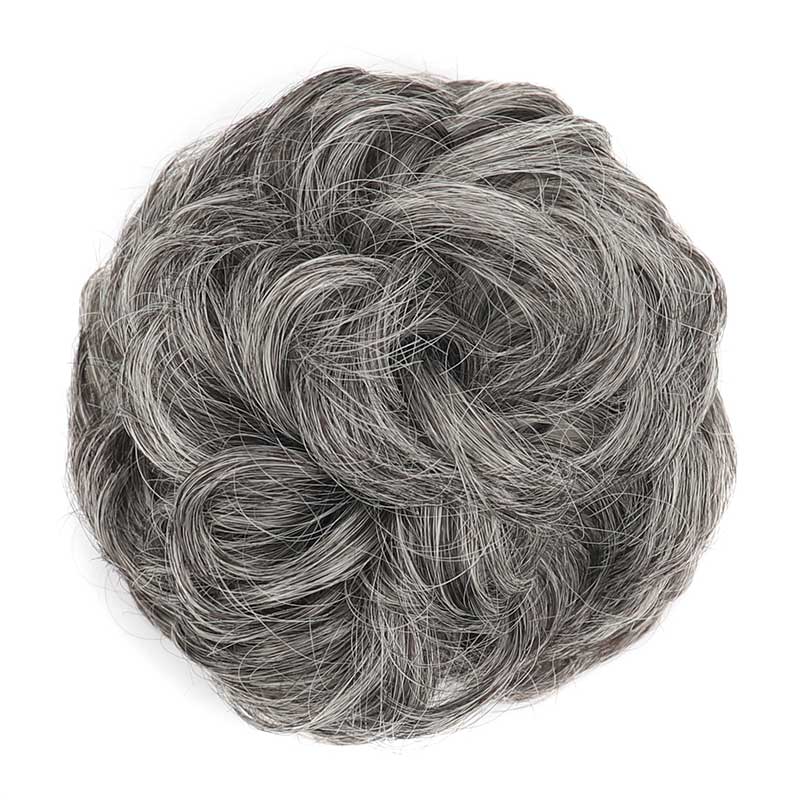 💁♀️ Obfity kok z syntetycznych włosów z regulowaną klamrą