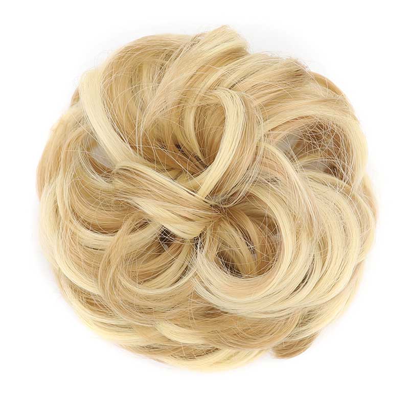 💁♀️ Obfity kok z syntetycznych włosów z regulowaną klamrą