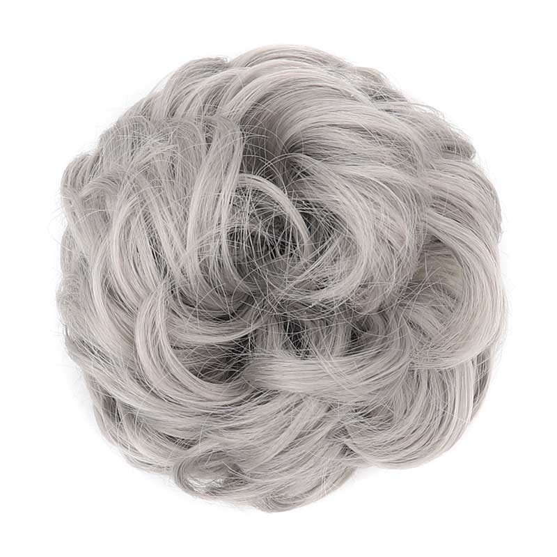 💁♀️ Obfity kok z syntetycznych włosów z regulowaną klamrą