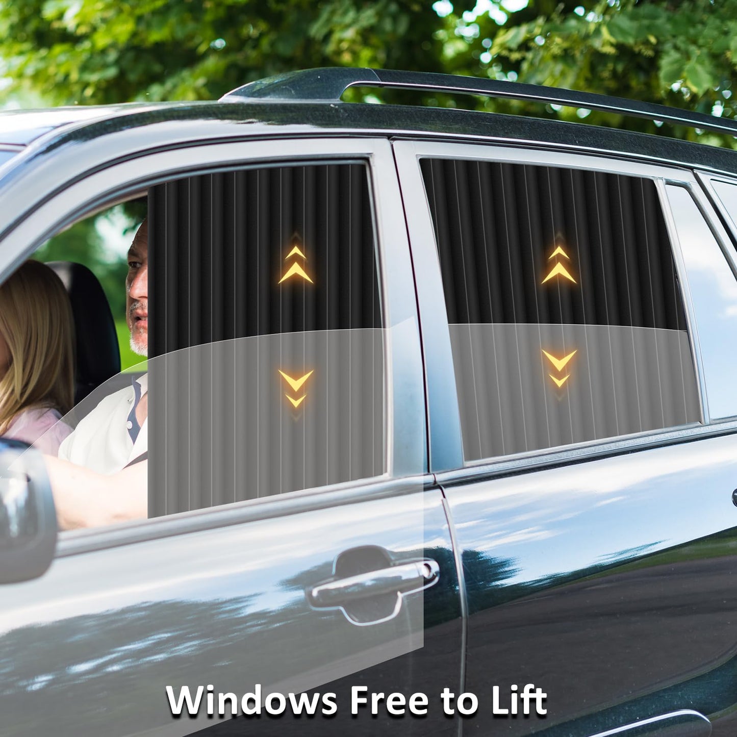 🔥Universalus magnetinis saulės skydelis automobilio šoniniam langui-LT