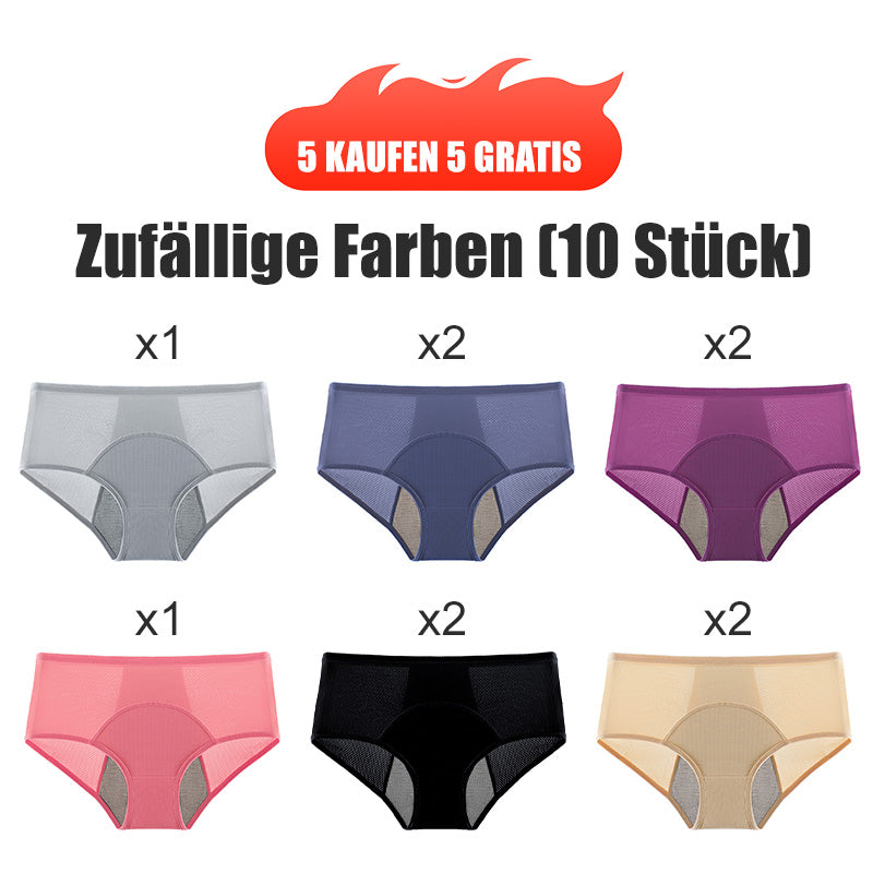 (L-8XL)🌸Kúpte 2 a získajte 1 zadarmo🔥Dámska spodná bielizeň s vysokým pásom a nepriepustnosťou👙-SK