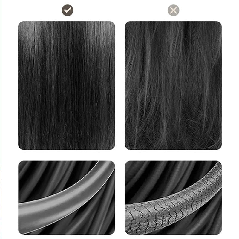 💟Mini garbanojimo šepetėlis ir 2 viename tiesintuvas plaukams tiesinti✨-LT