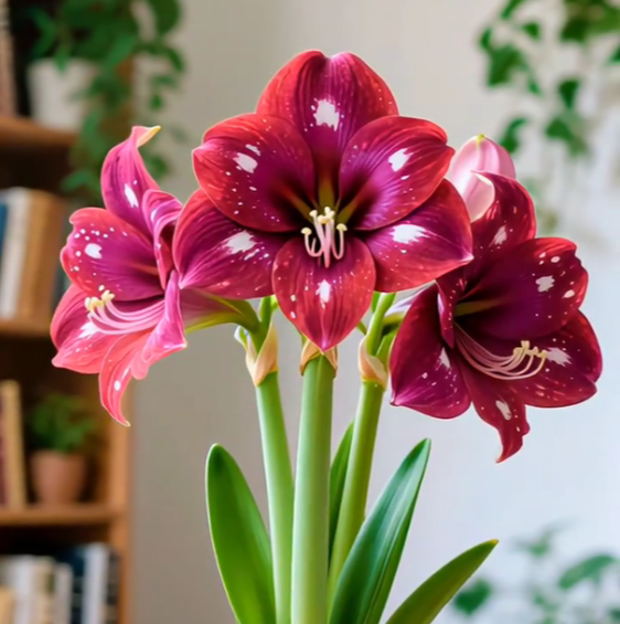 Cebule amarylisów perfumowanych o podwójnych płatkach