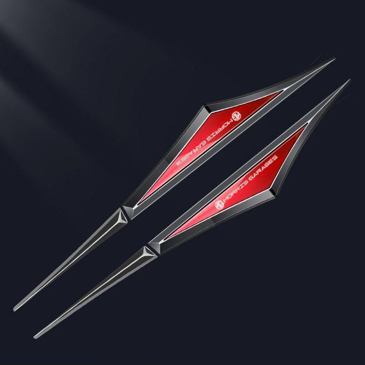 Kreatywne galwanizowane metalowe naklejki samochodowe✨2 szt.✨