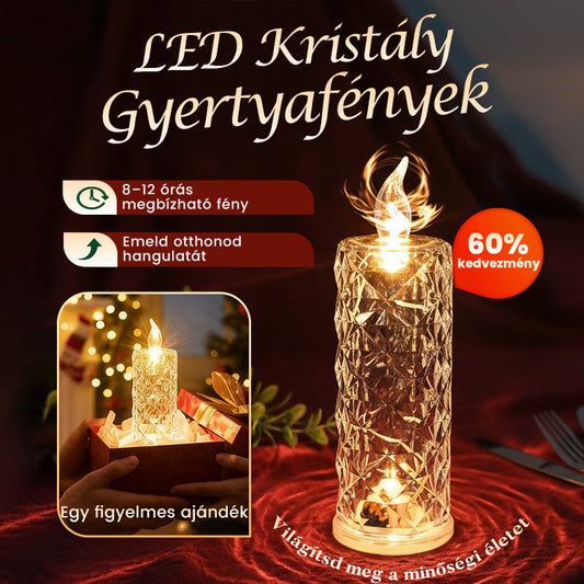 【✨1+2 Δωρεάν】Ρομαντικά κεριά LED χωρίς φλόγα με μπαταρία-GR