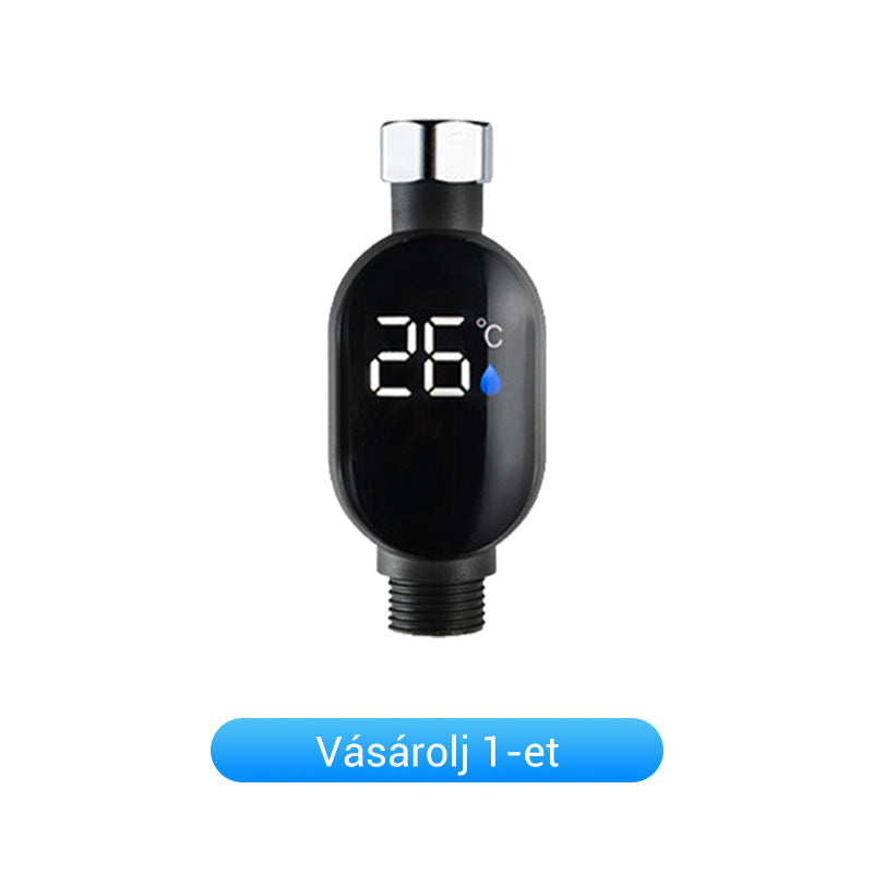 💧Zuhanyhőmérő🌡️ Nincs több találgatás – azonnali hőmérséklet! 🚿