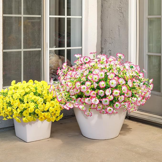 💥Ulepszony materiał najwyższej jakości🌸Powój odporny na promieniowanie UV i nieblaknący (bez doniczki)