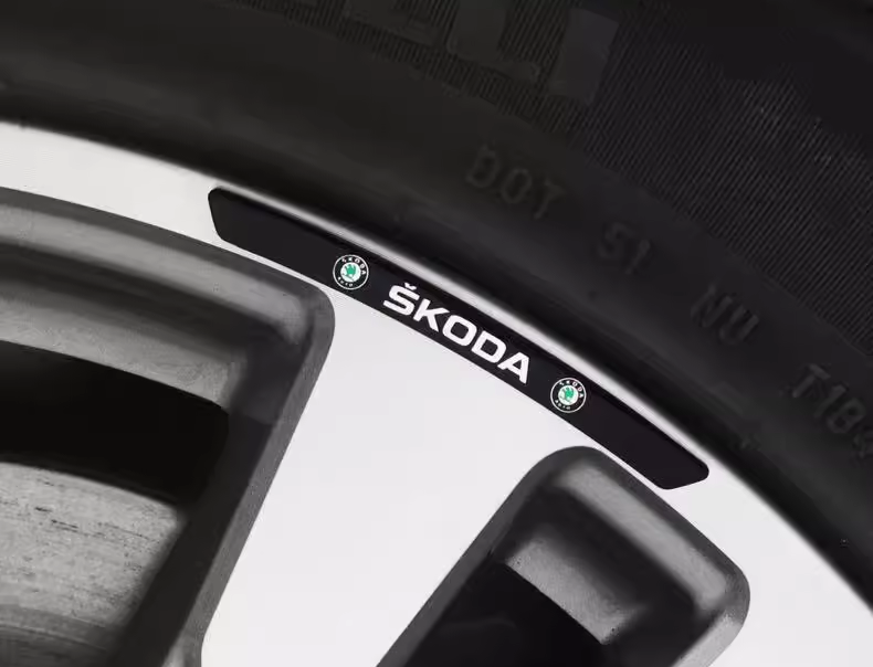 Gorąca wyprzedaż ✨50% zniżki ✨Naklejka 3D na felgę metalową z motywem osobowości (4 szt.)