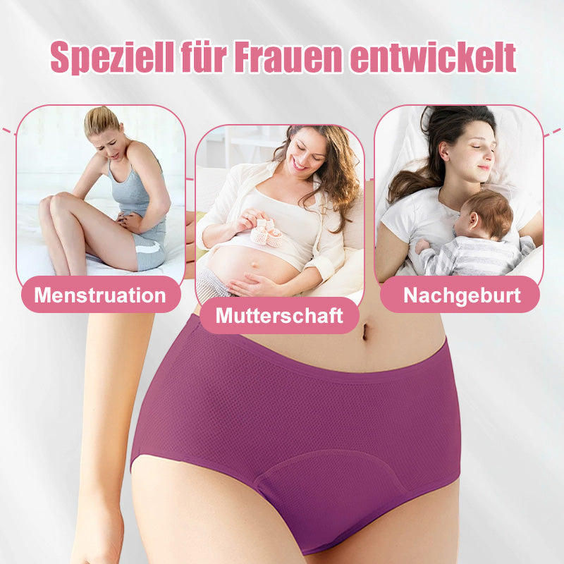 (L-8XL)🌸Kúpte 2 a získajte 1 zadarmo🔥Dámska spodná bielizeň s vysokým pásom a nepriepustnosťou👙-SK
