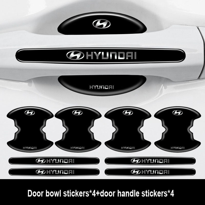 Zagęszczony klej do drzwi samochodowych z logo ✨8 szt.✨