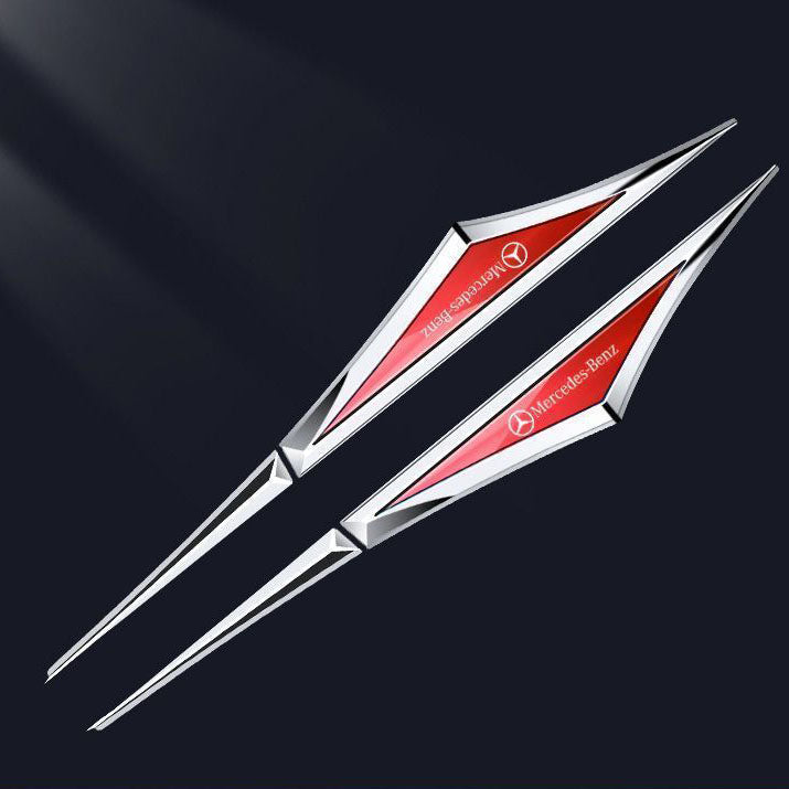 Kreatywne galwanizowane metalowe naklejki samochodowe✨2 szt.✨