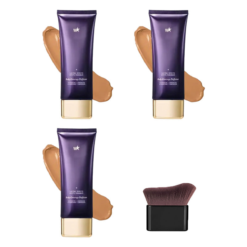 🔥 Ostatni dzień promocji, zdobądź pędzel za darmo! ! 💥 Wodoodporny, lekki podkład o idealnym kryciu