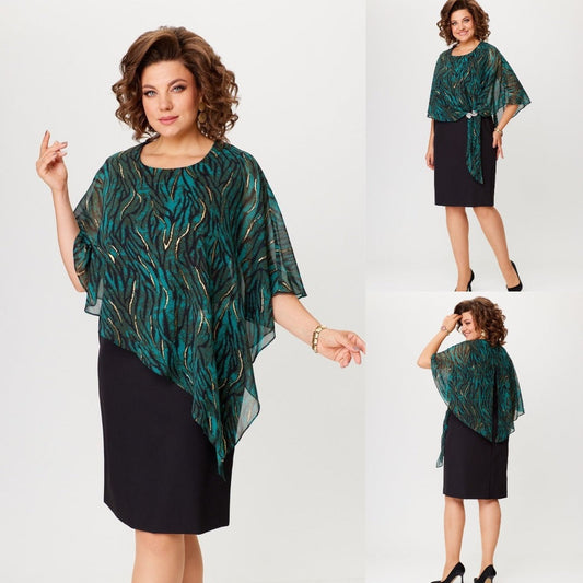 💝Elegancka damska sukienka z szyfonu