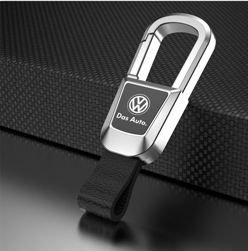 🎉High-end Genuine Leather Car Keychain