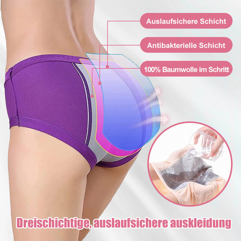 (L-8XL)🌸Kúpte 2 a získajte 1 zadarmo🔥Dámska spodná bielizeň s vysokým pásom a nepriepustnosťou👙-SK