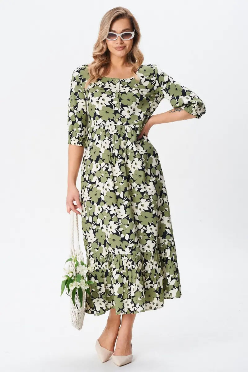 [S-5XL] Luźna bawełniana sukienka w dużym rozmiarze | Wygodna, przewiewna, idealna na lato