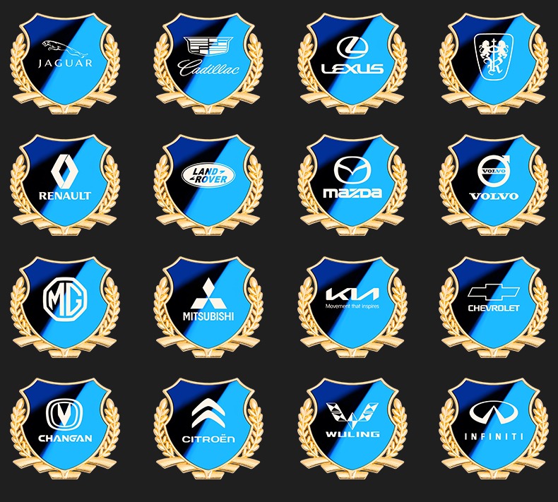 ✨Naklejka 3D na metalową karoserię samochodową ✨2 SZT✨