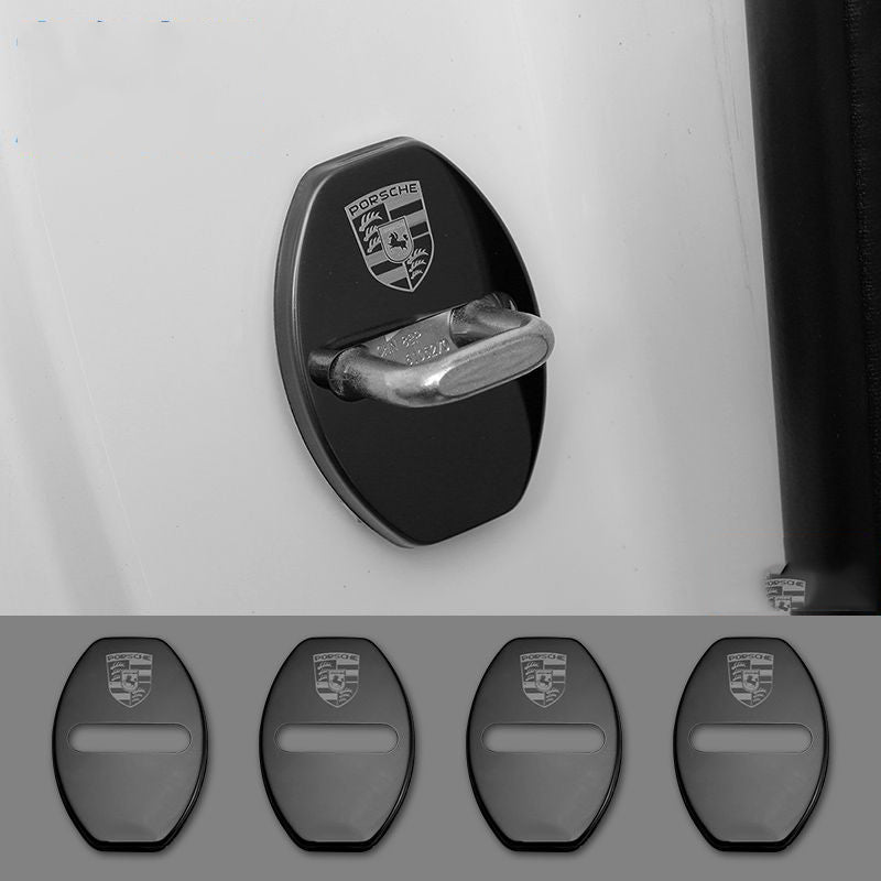 Gorąca wyprzedaż ✨50% zniżki ✨Osłona ochronna zamka drzwi samochodowych ze stali nierdzewnej, antykorozyjna🔥4 szt.🔥